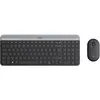 Image de Logitech Ensemble clavier-souris sans fil MK470 - Noir