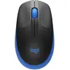 Image de Logitech M190 Full-Size Wireless Mouse, Ambidextre, Optique, RF sans fil, 1000 DPI, Noir, Bleu 910-005907