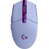Image de Logitech G G305, Droitier, Optique, RF sans fil + Bluetooth, 12000 DPI, 1 ms, Lilas 910-006023