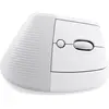 Image de Logitech Souris ergonomique verticale sans fil Lift Bluetooth + Dongle USB-A pour droitier - Blanc