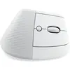 Image de Logitech Lift for Mac, Droitier, Conception verticale, Optique, RF sans fil + Bluetooth, 4000 DPI, Blanc 910-006477