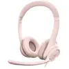 Image de Logitech H390, Avec fil, 20 - 20000 Hz, Bureau/Centre d'appels, 197 g, Casque, Rose 981-001281