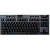 Image de Logitech G G915 X LIGHTSPEED, Avec fil &sans fil, USB + RF Wireless + Bluetooth, Clavier mécanique, AZERTY, LED, Noir 920-012755