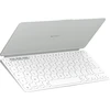 Image de Logitech Keys-To-Go 2, Mini, Sans fil, Bluetooth, Commutateur de touche « ciseaux », AZERTY, Blanc 920-013007