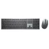 Image de DELL KM7321W, Standard, RF sans fil + Bluetooth, AZERTY, Gris, Titane, Souris incluse KM7321WGY-FR