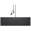 Image de DELL KB525C, Taille réelle (100 %), Avec fil, USB, Plunger key switch, AZERTY, Noir KB525C-FR-EMEA