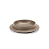 Image de valerie objects - Assiette creuse Dishes to Dishes - Beige - Grès - Designer Glenn Sestig