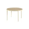 Image de valerie objects - Table ronde Wooden - Bois naturel - Chêne - Designer Muller Van Severen