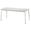 Image de valerie objects - Table rectangulaire Outdoor - Blanc - Aluminium thermolaqué - Designer Maarten Baas