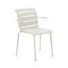 Image de valerie objects - Fauteuil empilable Outdoor - Blanc - Aluminium thermolaqué - Designer Maarten Baas