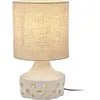Image de Serax - Lampe de table Oya - Beige - Grès - Designer Sophie Casier