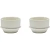 Image de Serax - Tasse à café Dune - Blanc - Porcelaine - Designer Kelly Wearstler