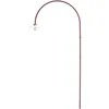 Image de valerie objects - Applique avec prise Lamp - Rouge - Acier - Designer Muller Van Severen