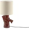 Image de Serax - Lampe de table Paloma - Rouge - Grès émaillé - Designer Marie Michielssen