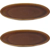 Image de Serax - Assiette OUT OF LINES - Marron - Grès émaillé - Designer Uncharted