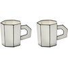 Image de Serax - Tasse à thé Carte Blanche - Blanc - Porcelaine - Designer Annebet Philps