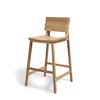 Image de Ethnicraft - Tabouret de bar N - Bois naturel - Chêne massif - Designer Nathan Yong