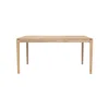 Image de Ethnicraft - Table rectangulaire Bok - Bois naturel - Chêne massif huilé - Designer Alain van Havre