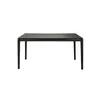 Image de Ethnicraft - Table rectangulaire Bok - Noir - Chêne massif teinté - Designer Alain van Havre