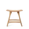 Image de Ethnicraft - Tabouret Osso - Bois naturel - Chêne massif - Designer Grain & Green