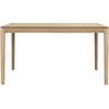 Image de Ethnicraft - Table rectangulaire Bok - Bois naturel - Chêne massif huilé - Designer Alain van Havre