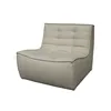 Image de Ethnicraft - Canapé modulable N701 - Beige - Mousse - Designer Jacques Deneef