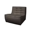 Image de Ethnicraft - Canapé modulable N701 - Gris - Mousse - Designer Jacques Deneef