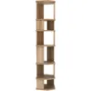 Image de Ethnicraft - Bibliothèque Stairs - Bois naturel - Chêne massif - Designer Alain van Havre