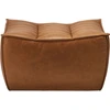 Image de Ethnicraft - Canapé modulable N701 - Marron - Mousse PU haute densité - Designer Jacques Deneef