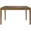 Image de Ethnicraft - Table rectangulaire Bok - Marron - Teck massif - Designer Alain van Havre