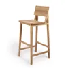 Image de Ethnicraft - Tabouret de bar N - Bois naturel - Chêne massif - Designer Nathan Yong