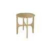 Image de Ethnicraft - Table d'appoint PI - Bois naturel - Chêne massif - Designer Alain van Havre