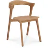 Image de Ethnicraft - Chaise Bok OUTDOOR - Bois naturel - Teck massif - Designer Alain van Havre