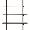 Image de Ethnicraft - Étagère PI - Marron - Acajou massif teinté - Designer Alain van Havre