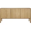 Image de Ethnicraft - Buffet PI - Bois naturel - Chêne massif huilé - Designer Alain van Havre