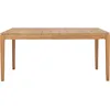 Image de Ethnicraft - Table rectangulaire Bok OUTDOOR - Bois naturel - Teck massif - Designer Alain van Havre