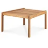 Image de Ethnicraft - Table basse Jack outdoor - Bois naturel - Teck massif - Designer Jacques Deneef