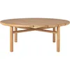 Image de Ethnicraft - Table basse Quatro - Bois naturel - Teck massif - Designer Ethnicraft Design Studio