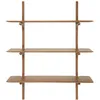 Image de Ethnicraft - Étagère PI - Bois naturel - Acajou massif - Designer Alain van Havre