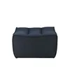 Image de Ethnicraft - Canapé modulable N701 - Bleu - Mousse - Designer Jacques Deneef