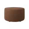 Image de Ethnicraft - Pouf Barrow - Cuivre - Mousse haute densité - Designer Jacques Deneef