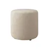 Image de Ethnicraft - Pouf Barrow - Beige - Mousse haute densité - Designer Jacques Deneef