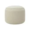 Image de Ethnicraft - Pouf d'extérieur Donut - Beige - Tissu polypropylène - Designer Ethnicraft Design Studio