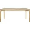 Image de Ethnicraft - Table rectangulaire PI - Bois naturel - Chêne massif huilé - Designer Alain van Havre