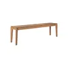 Image de Ethnicraft - Banc Bok OUTDOOR - Bois naturel - Teck massif - Designer Alain van Havre