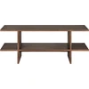 Image de Ethnicraft - Table basse Kabuki - Marron - Teck massif teinté - Designer Reynaldo Zapp