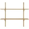 Image de Ethnicraft - Étagère PI - Bois naturel - Chêne massif huilé - Designer Alain van Havre