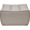 Image de Ethnicraft - Canapé modulable N701 - Beige - Mousse PU haute densité - Designer Jacques Deneef