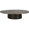 Image de Ethnicraft - Table basse Slice - Marron - Mineral