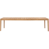 Image de Ethnicraft - Table rectangulaire Bok OUTDOOR - Bois naturel - Teck massif - Designer Alain van Havre